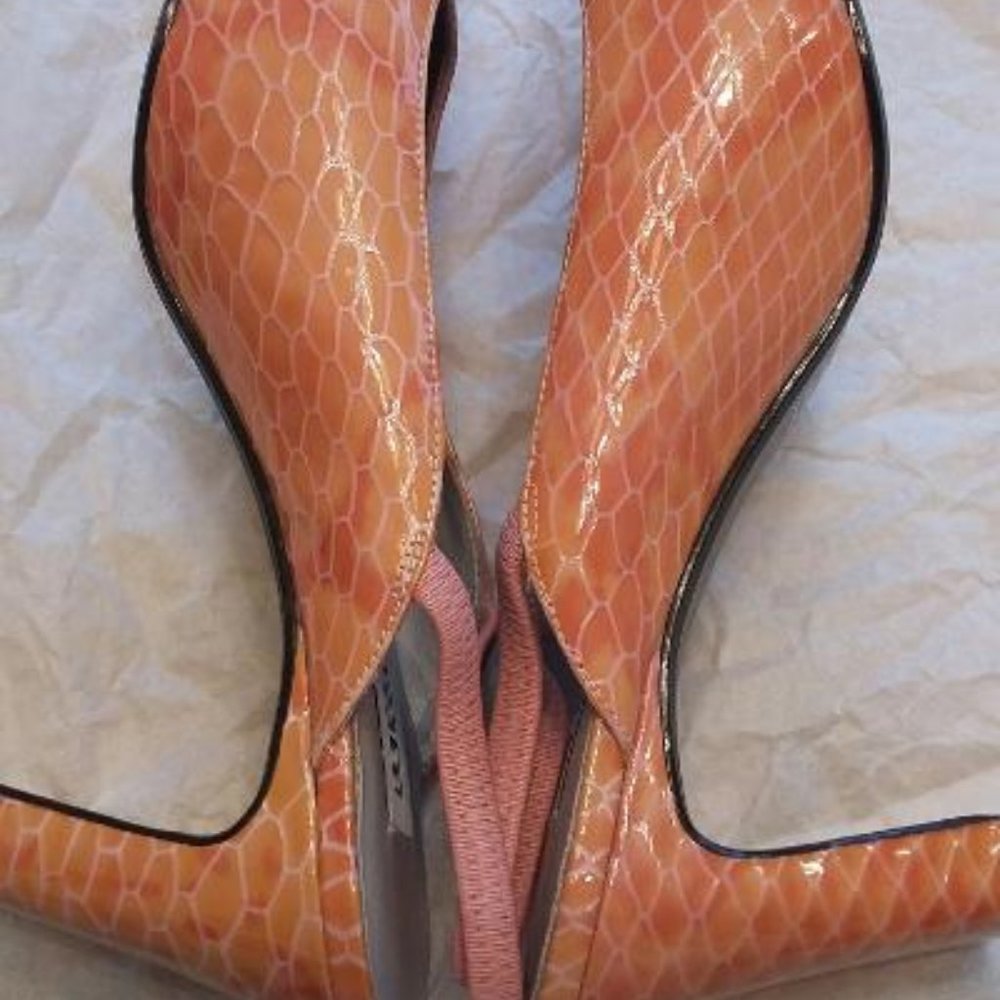 JUST REDUCED!!!! Bellini Pink Sling Backs - Picture 7 of 13